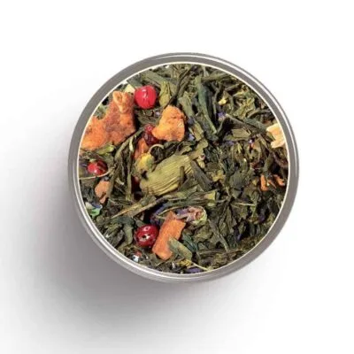 Thé vert CAKE A L'ORANGE bio